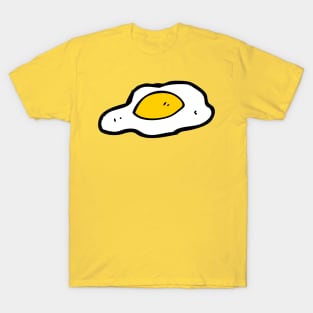 Bright Sunny Side Up Egg Illustration T-Shirt